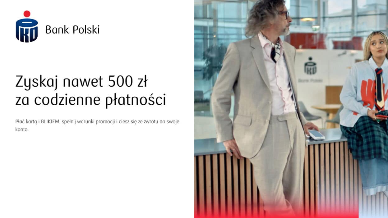 pko bp do 500 zł bonusu za konto