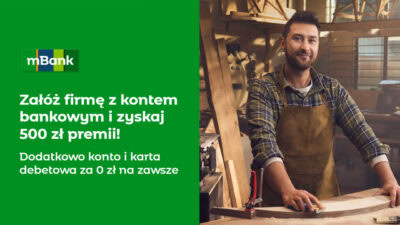 mBank firmowe 500 zł